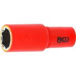 BGS VDE-Steckschlüssel-Einsatz Sechskant | Antrieb Innenvierkant 12,5 mm (1/2"""") | SW 22 mm | 72072