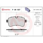 BREMBO Bremsklötze HA | IVECO Daily 06 | P A6 027