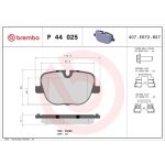 BREMBO Bremsklötze HA | LAND ROVER 09 | P 44 025