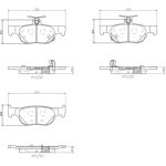 BREMBO Bremsklötze HA | MAZDA 3, CX-30, MX-30 18 | P 49 064