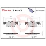 BREMBO Bremsklötze VA | BMW 1 (F20) | P 06 078