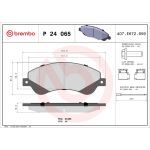 BREMBO Bremsklötze VA | FORD Transit 06 | P 24 065