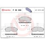 BREMBO Bremsklötze VA | KIA Carnival 01 | P 30 058