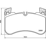 BREMBO Bremsklötze VA | LAND ROVER Discovery 16 | P 44 029