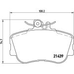 BREMBO Bremsklötze VA | MERCEDES C-Klasse 93-01 | P 06 017