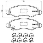 BREMBO Bremsklötze VA | OPEL Agila SUZUKI Ignis 00 | P 79 015