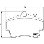 BREMBO Bremsklötze VA | PORSCHE Boxster,Cayman 05-13 | P 65 007