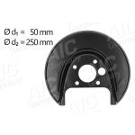 BREMSANKERBLECH H R VERZINKT D:250MM | VW GOLF IV 8,97-9,03 A3 96-/TT 98-/LEON 99-06/BORA 98-05 | 9523878