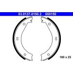 Bremsbacken Bmw E28/E34/E23/E32/E38 81-01 | 03.0137-0150.2