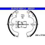 Bremsbackensatz | 03.0137-0221.2