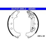 Bremsbackensatz | 03.0137-0493.2