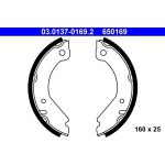 Bremsbackensatz, Feststellbremse | 03.0137-0169.2