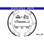 Bremsbackensatz, Feststellbremse | 03.0137-0170.2