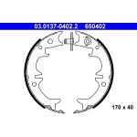 Bremsbackensatz, Feststellbremse | 03.0137-0402.2