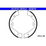 Bremsbackensatz, Feststellbremse | 03.0137-3019.2