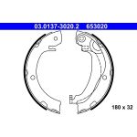 Bremsbackensatz, Feststellbremse | 03.0137-3020.2