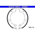 Bremsbackensatz, Feststellbremse | 03.0137-3032.2