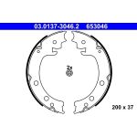 Bremsbackensatz, Feststellbremse | 03.0137-3046.2