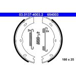 Bremsbackensatz, Feststellbremse | 03.0137-4003.2