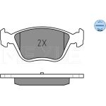 Bremsbelagsatz Alfa S. 166 98- Mit Sensor | 025 216 3719/W