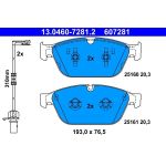 Bremsbelagsatz Audi S. A8 09-/Q5 12 | 13.0460-7281.2