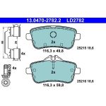 Bremsbelagsatz Db T. W166/C292/X166 2,1-4,7 11- Keramik | 13.0470-2782.2