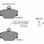 Bremsbelagsatz Fiat P. Tipo/Polonez Iii 92- 1.6/1.9 | 2110005