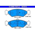 Bremsbelagsatz Ford P. Fiesta/Ka 1.0-1.6/1.8D 89-08 | 13.0460-7073.2