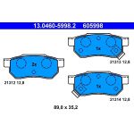 Bremsbelagsatz Honda T. Accord/Civic 85-01 | 13.0460-5998.2