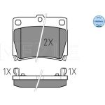 Bremsbelagsatz Mitsubishi T. Pajero Sport 4Wd 98- Mit Sensor | 025 235 9315/W