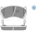 Bremsbelagsatz Nissan P. Almera 95-/Baleno 96- Mit Sensor | 025 230 0415/W