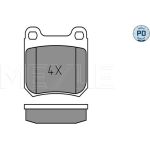 Bremsbelagsatz Opel T. Omega A/B 86-/Senator 87 | 025 210 5015/PD