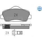 Bremsbelagsatz Peugeot P. 301/308 1,2-2,0 12 | 252525118