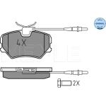 Bremsbelagsatz Peugeot S. 405 87-96 Mit Sensor | 025 212 0918/W