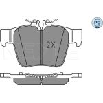 Bremsbelagsatz, Scheibenbremse | 025 224 2316/PD