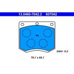 Bremsbelagsatz, Scheibenbremse | 13.0460-7042.2