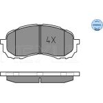 Bremsbelagsatz Subrau P. Impreza 1,5-1,6 00- Mit Sensor | 025 243 7217/W