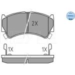 Bremsbelagsatz Suzuki P. Baleno 1.3 16V 97- Mit Sensor | 025 237 9515/W