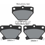 Bremsbelagsatz Toyota T. Corolla 02-/Yaris 99-/Prius 00 | 2352101