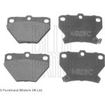 Bremsbelagsatz Toyota T. Corolla/Yaris 1,0-2,0 D-4D 99-07 | ADT342114