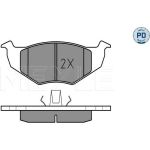 Bremsbelagsatz Vw P. Golf/Polo/Vento 91-01 | 025 218 6615/PD