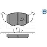 Bremsbelagsatz Vw P. Golf/Polo/Vento 91-01 | 025 218 6619/PD