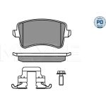 Bremsbelagsatz Vw T. A4/A5 07- /Q5 08- Ohne Sensor | 025 246 0617-1/PD