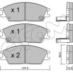 Bremsklötze VA | HYUNDAI Accent,Getz 95 | 822-081-1