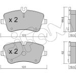 Bremsklötze VA | MERCEDES W203,R171 00 | 822-342-0