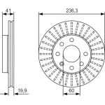 Bremsscheibe | 0 986 479 S98