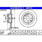 Bremsscheibe | 24.0109-0131.1