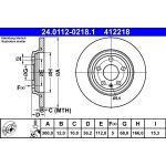 Bremsscheibe | 24.0112-0218.1