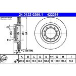 Bremsscheibe | 24.0122-0266.1