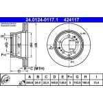 Bremsscheibe | 24.0124-0117.1